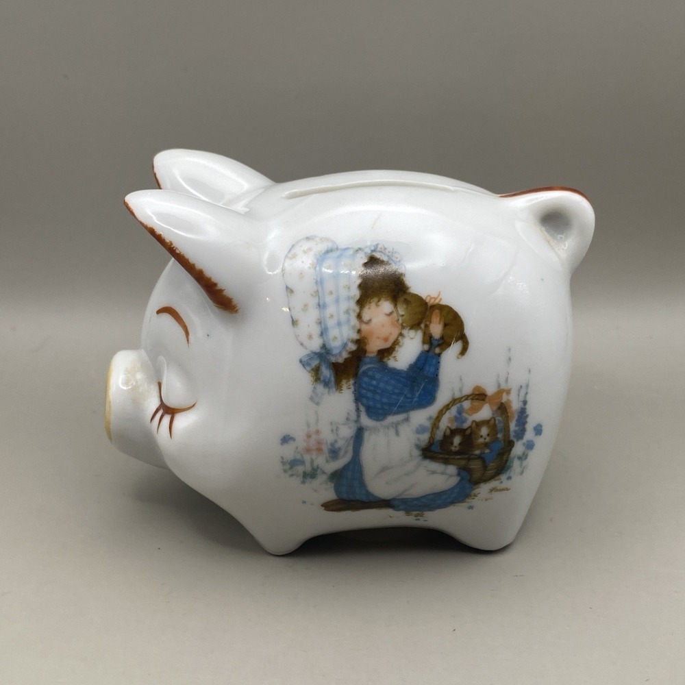 Vintage Piggy Bank Miss Petticoat Roth International 1978 - Picture 1 of 6